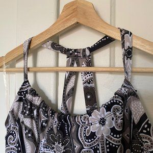 black & white pattern Patagonia sundress